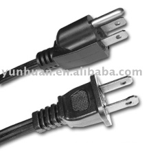 Power Supply Cords USA style American standard code cable